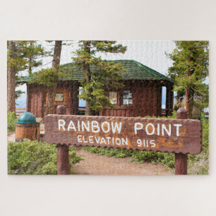 Rainbow Point-Zeichen, Bryce Canyon, Utah Puzzle
