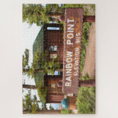 Rainbow Point-Zeichen, Bryce Canyon, Utah Puzzle (Vertikal)