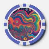 Rainbow Pokerchips (Vorderseite)