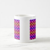 Rainbow Polka Dackeln Kaffeetasse (Mittel)