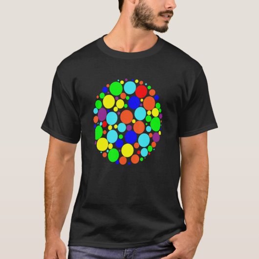 Rainbow Polka Dot International Dot Day Kinder Tee (Vorderseite)