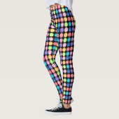 Rainbow Polka Dot Leggings - Niedlich (Links)