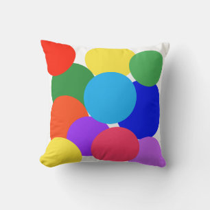 Rainbow Polka Dots Kissen