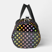 Rainbow Polka Dots Pattern Duffle Bag (Rechts)