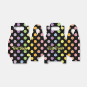 Rainbow Polka Dots Pattern Geschenkschachtel (Ungefaltet)