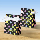 Rainbow Polka Dots Pattern Geschenkschachtel