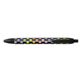 Rainbow Polka Dots Pattern Kugelschreiber (Rückseite)