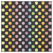 Rainbow Polka Dots Pattern Stoff (Muster)