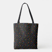 Rainbow Polka Dots Tasche (Rückseite)
