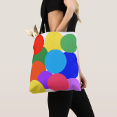 Rainbow Polka Dots Tasche (Von Nahem)