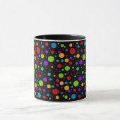 Rainbow Polka Dots Tasse (Zentrum)