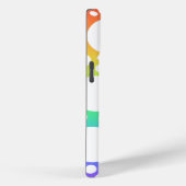 Rainbow Polka Dotted iPhone Case (Rückseite / Rechts)