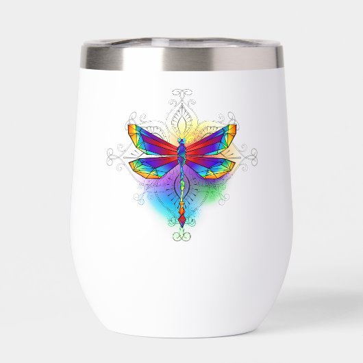 Rainbow Polygonal Dragonfly (Rückseite)