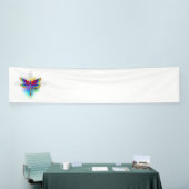 Rainbow Polygonal Dragonfly Banner (Messeveranstaltung)