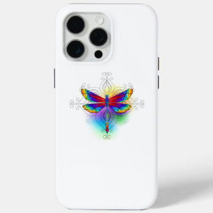 Rainbow Polygonal Dragonfly Case-Mate iPhone Hülle
