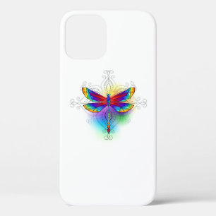Rainbow Polygonal Dragonfly Case-Mate iPhone Hülle