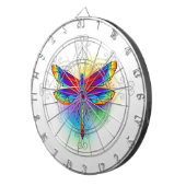 Rainbow Polygonal Dragonfly Dartscheibe (Vorderseite rechts)