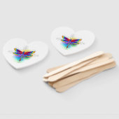 Rainbow Polygonal Dragonfly Fächer (Non-assembled)