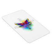 Rainbow Polygonal Dragonfly Magnet (Rechte Seite)
