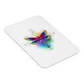 Rainbow Polygonal Dragonfly Magnet (Rechte Seite)