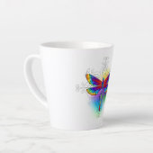 Rainbow Polygonal Dragonfly Milchtasse (Linke Ecke)