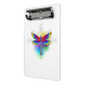 Rainbow Polygonal Dragonfly Mini Klemmbrett (Gewinkelt2)