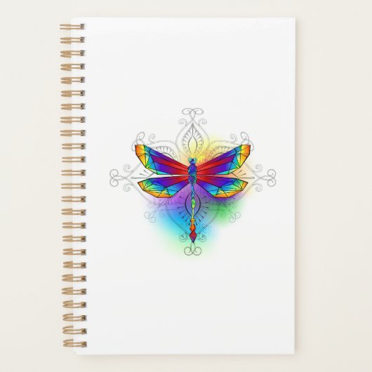 Rainbow Polygonal Dragonfly Planer (Vorderseite)