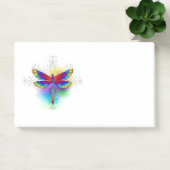 Rainbow Polygonal Dragonfly Post-it Klebezettel (Büro)