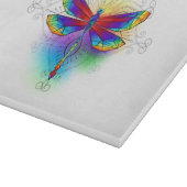 Rainbow Polygonal Dragonfly Schneidebrett (Ecke)