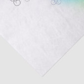 Rainbow Polygonal Dragonfly Seidenpapier (Detail)