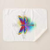 Rainbow Polygonal Dragonfly Sherpadecke (Vorderseite (Horizontal))