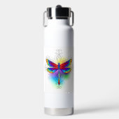 Rainbow Polygonal Dragonfly Trinkflasche (Vorderseite)