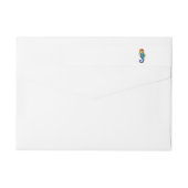 Rainbow Polygonal Seepferd (Rückseite)