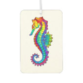 Rainbow Polygonal Seepferd Autolufterfrischer (Vorderseite)