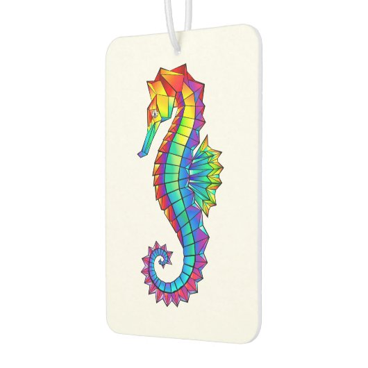 Rainbow Polygonal Seepferd Autolufterfrischer (Links)