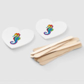 Rainbow Polygonal Seepferd Fächer (Non-assembled)