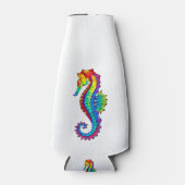 Rainbow Polygonal Seepferd Flaschenkühler (Vorderseite)