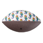 Rainbow Polygonal Seepferd Football (Gedreht 270)