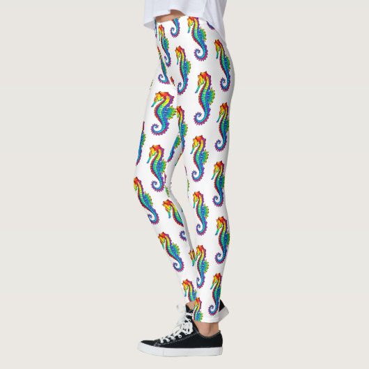 Rainbow Polygonal Seepferd Leggings (Links)