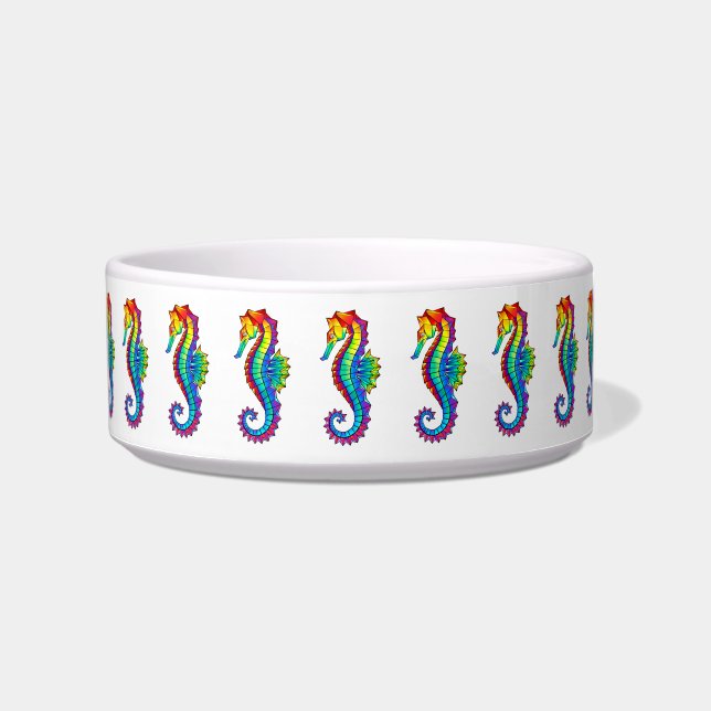 Rainbow Polygonal Seepferd Napf (Vorderseite)