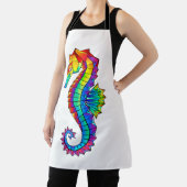 Rainbow Polygonal Seepferd Schürze (InSitu)