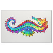 Rainbow Polygonal Seepferd Stoff (Yard (91,4 cm))