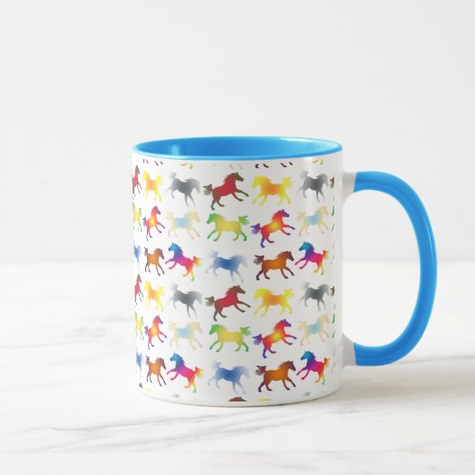 Rainbow Ponies Tasse (Rechts)