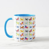 Rainbow Ponies Tasse (Links)