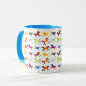 Rainbow Ponies Tasse (Vorderseite Links)