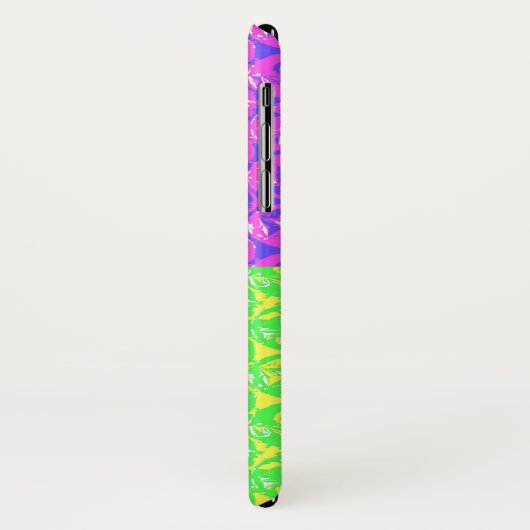 Rainbow Pop Art Bubble Packung Case-Mate iPhone Hülle (Hinten/Links)