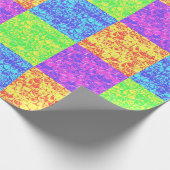 Rainbow Pop Art Bubble Packung Geschenkpapier (Ecke)