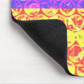 Rainbow Pop Art Bubble Packung Mousepad (Ecke)