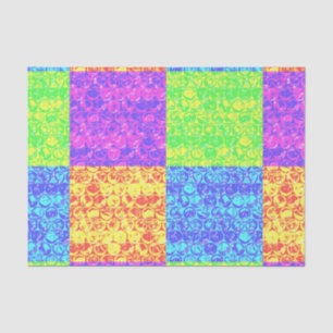 Rainbow Pop Art Bubble Packung Seidenpapier