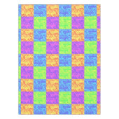 Rainbow Pop Art Bubble Packung Tischdecke (Vorderseite)